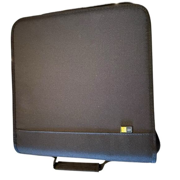 Case Logic 12 x 12 Black DVD Case with with 36 Classic Movies - Picture 1 of 12